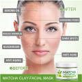 OEM Antioxidant Detox Deep Cleansing & Moisturizing Matcha Green Tea Clay Face Mask